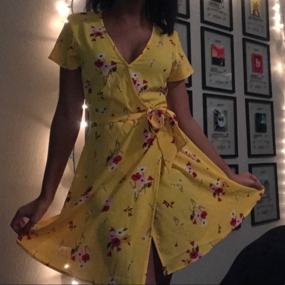 h&m floral dress